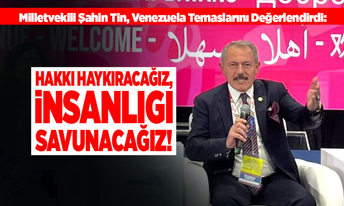 HAKKI HAYKIRACAĞIZ, İNSANLIĞI SAVUNACAĞIZ!